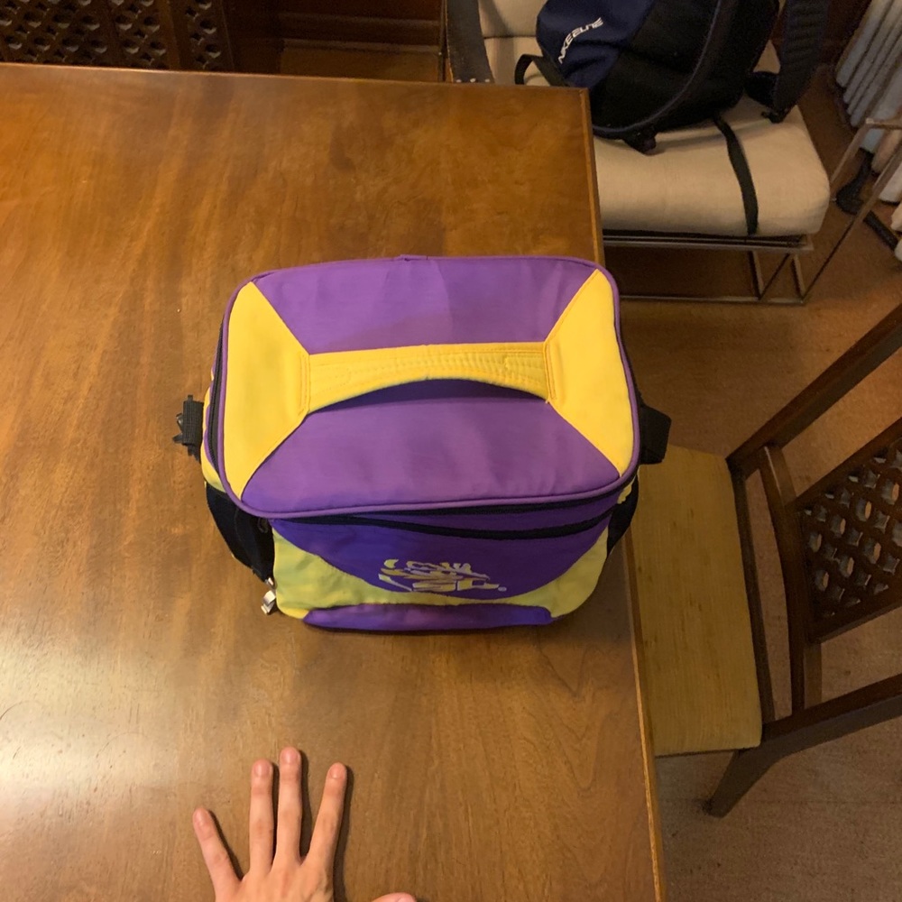 LSU Portable Cooler. - Picture 2 of 6